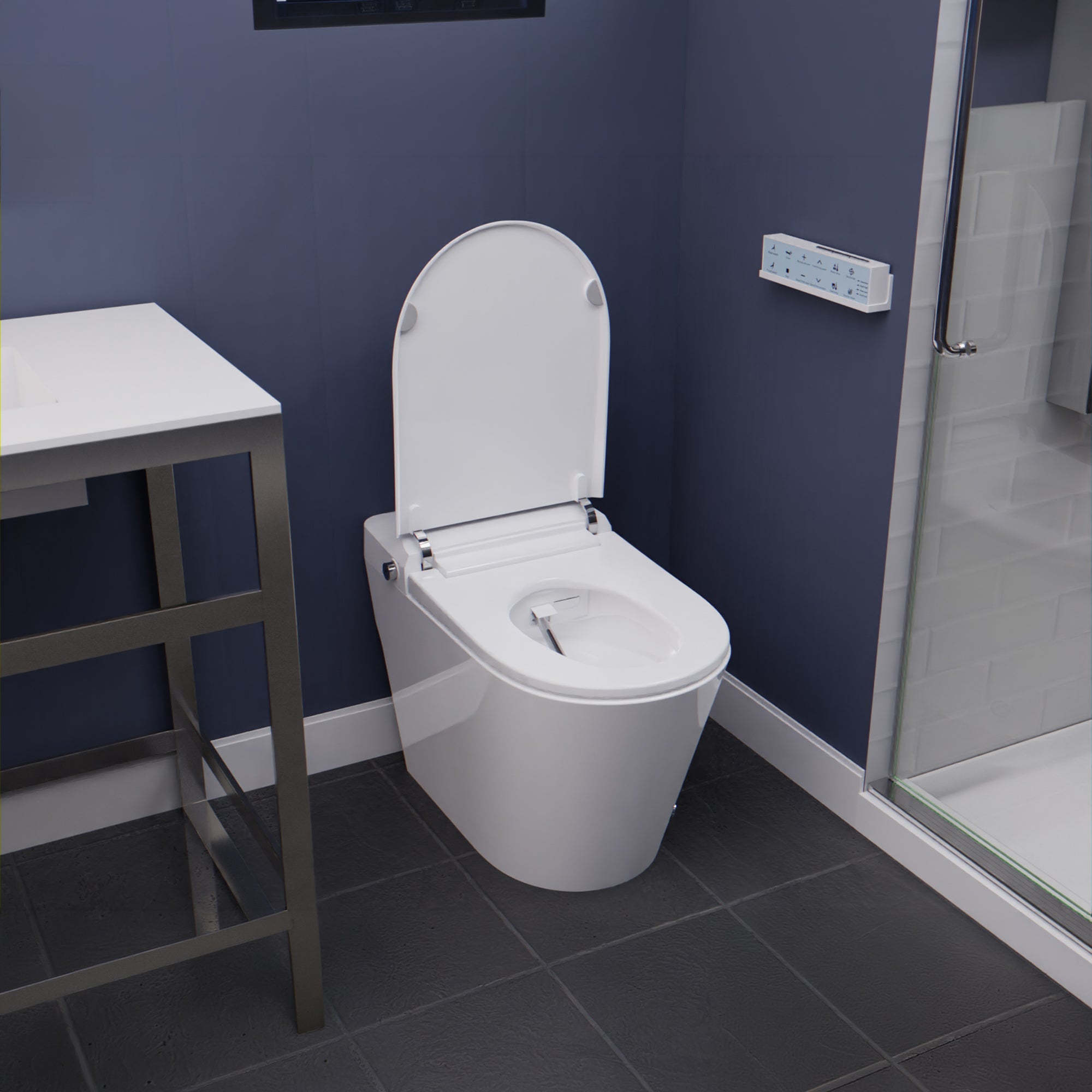 ENVO Echo Smart Bidet Toilet. – Heated Seat, Auto Flush, Remote Control