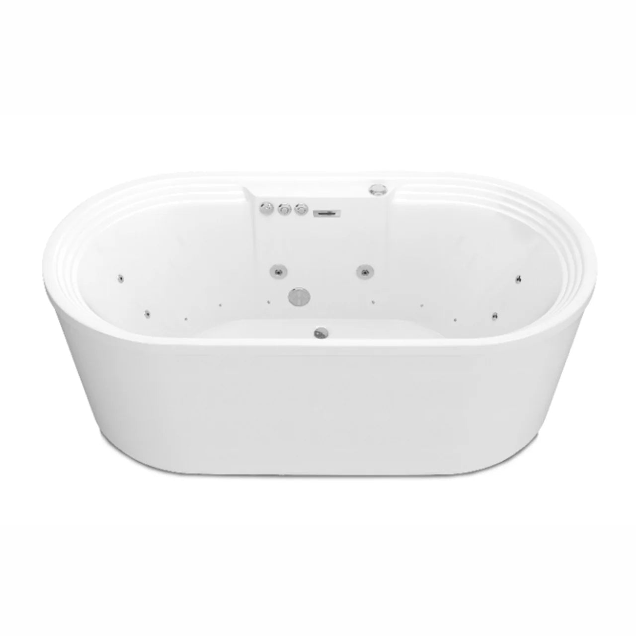 ANZZI Sofi Series, 67” x 34”  Freestanding Acrylic Bathtub